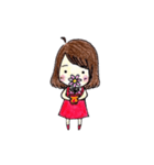 Sunny Girl-Ju Ju（個別スタンプ：1）