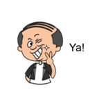 Strange Grandpa ＆  lady(in English)（個別スタンプ：3）