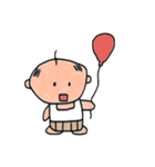 はらまきおじさんみたいなはらまき赤ちゃん（個別スタンプ：7）