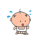 はらまきおじさんみたいなはらまき赤ちゃん（個別スタンプ：34）