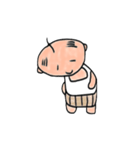 はらまきおじさんみたいなはらまき赤ちゃん（個別スタンプ：37）