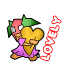 マスクドアイドルスタンプ（個別スタンプ：35）