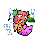 マスクドアイドルスタンプ（個別スタンプ：39）