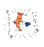 荒ぶるエビちゃん（個別スタンプ：34）