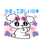 Lovely puppy Vol.1  甘えん坊なマルチーズ（個別スタンプ：1）