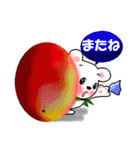 陽気なくまちゃん いっぱい笑って驚いて（個別スタンプ：40）