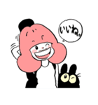 ピンク（個別スタンプ：6）