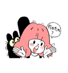 ピンク（個別スタンプ：35）