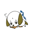 仔犬のスタンプ（個別スタンプ：3）