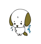 仔犬のスタンプ（個別スタンプ：6）