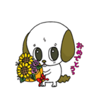 仔犬のスタンプ（個別スタンプ：21）