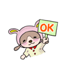 うさぎ犬の犬井くん（個別スタンプ：8）