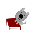 Dog and eggshell duck  life（個別スタンプ：33）
