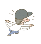 沈黙の父『休日編』（個別スタンプ：24）