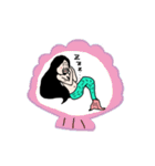 目が覚めたら人魚になってた（個別スタンプ：16）