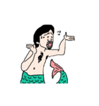 目が覚めたら人魚になってた（個別スタンプ：22）
