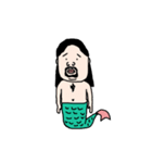 目が覚めたら人魚になってた（個別スタンプ：26）