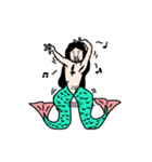 目が覚めたら人魚になってた（個別スタンプ：37）