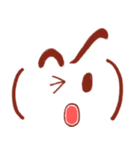 顔表情（個別スタンプ：38）