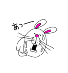 うさぎだよ。（個別スタンプ：24）