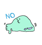 動くスライム（個別スタンプ：4）