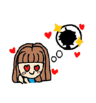 ちびとだきまくま（個別スタンプ：22）
