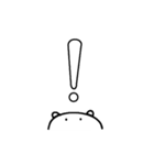 白くて、伸びるんです。（個別スタンプ：7）