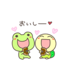 かえるとかめのほんわかスタンプ（個別スタンプ：16）