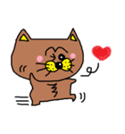 ねこのミミちゃんスタンプ（個別スタンプ：19）