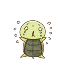 喜怒哀楽の激しいカメ（個別スタンプ：7）