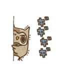 フクロウとミミズク（個別スタンプ：36）