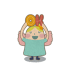 二人の天使（個別スタンプ：7）