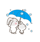 2匹のうさぎ 敬語ver（個別スタンプ：37）