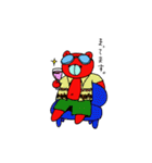 アロハなくま（個別スタンプ：4）