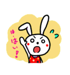 おれ耳うさぎの日常（個別スタンプ：8）