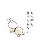 しろいうさぎの夫婦（個別スタンプ：32）