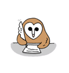たぶんメンフクロウ（個別スタンプ：33）