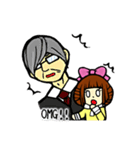 クロワッさんと執事（個別スタンプ：33）