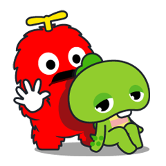 [LINEスタンプ] ガチャピン・ムック 