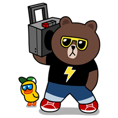 [LINEスタンプ] ブラウン スペシャル