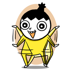 [LINEスタンプ] 綱男・綱子 