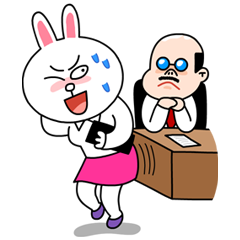 [LINEスタンプ] コニーのHappy OLライフ