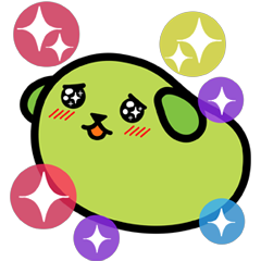 [LINEスタンプ] 豆しば 
