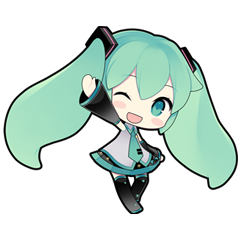 [LINEスタンプ] 初音ミク 