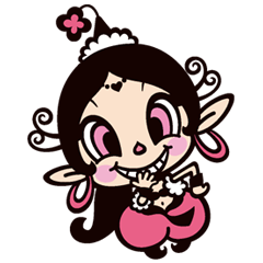 [LINEスタンプ] アクビガール fetchpriority=high