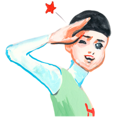[LINEスタンプ] 五月女ケイ子のごあいさつスタンプ