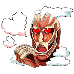 [LINEスタンプ] 進撃の巨人