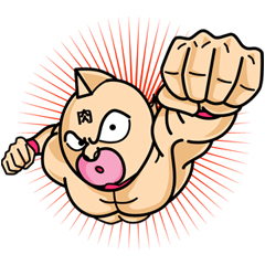 [LINEスタンプ] キン肉マン（友情、努力、戦い編）