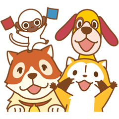 [LINEスタンプ] ラスカルと世界名作劇場