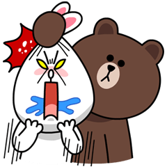 [LINEスタンプ] 激オコ！ LINEキャラクターズ 